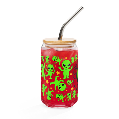 The "Out of This World" Era 16oz Glass Can