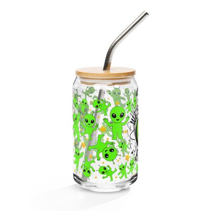 The "Out of This World" Era 16oz Glass Can
