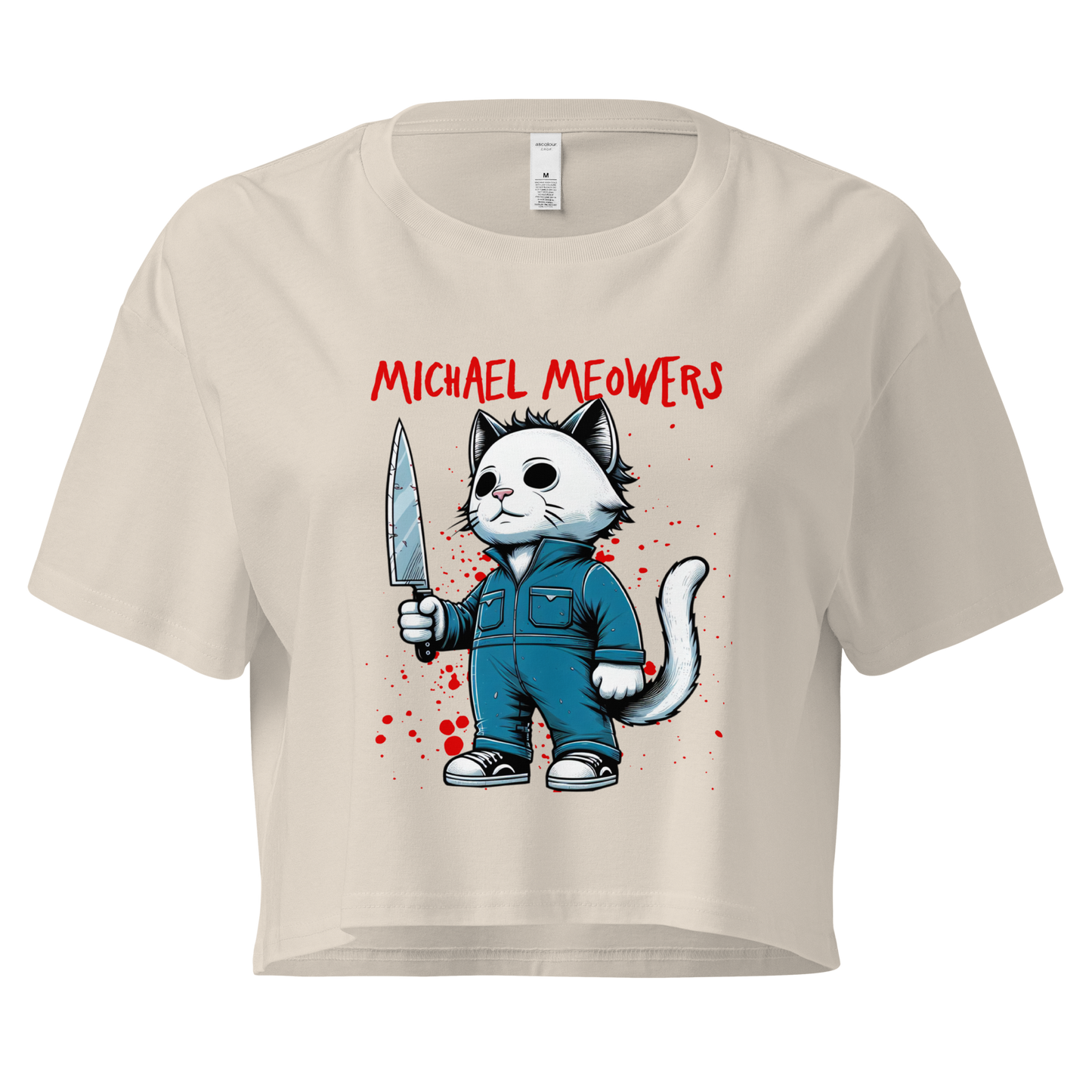 Michael Meowers Cropped Tee