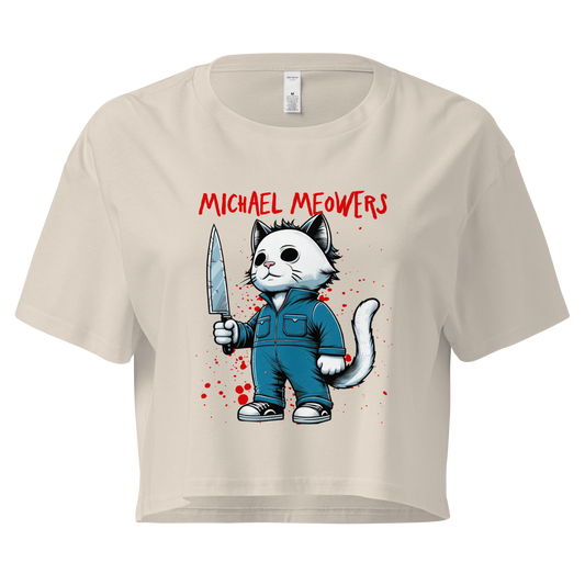 Michael Meowers Cropped Tee