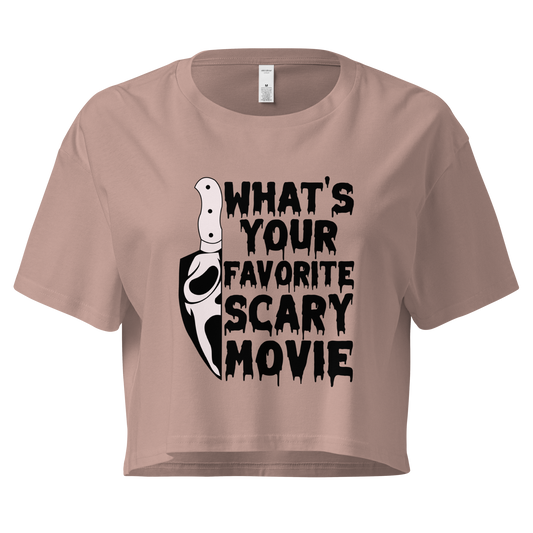 Scary Movie... The Cropped Tee