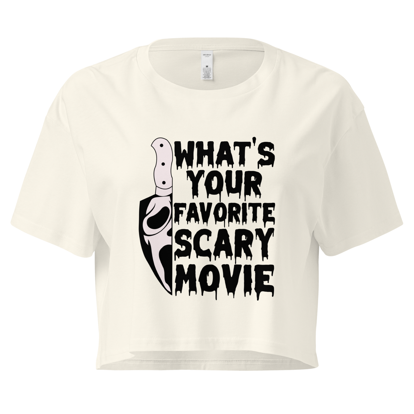 Scary Movie... The Cropped Tee