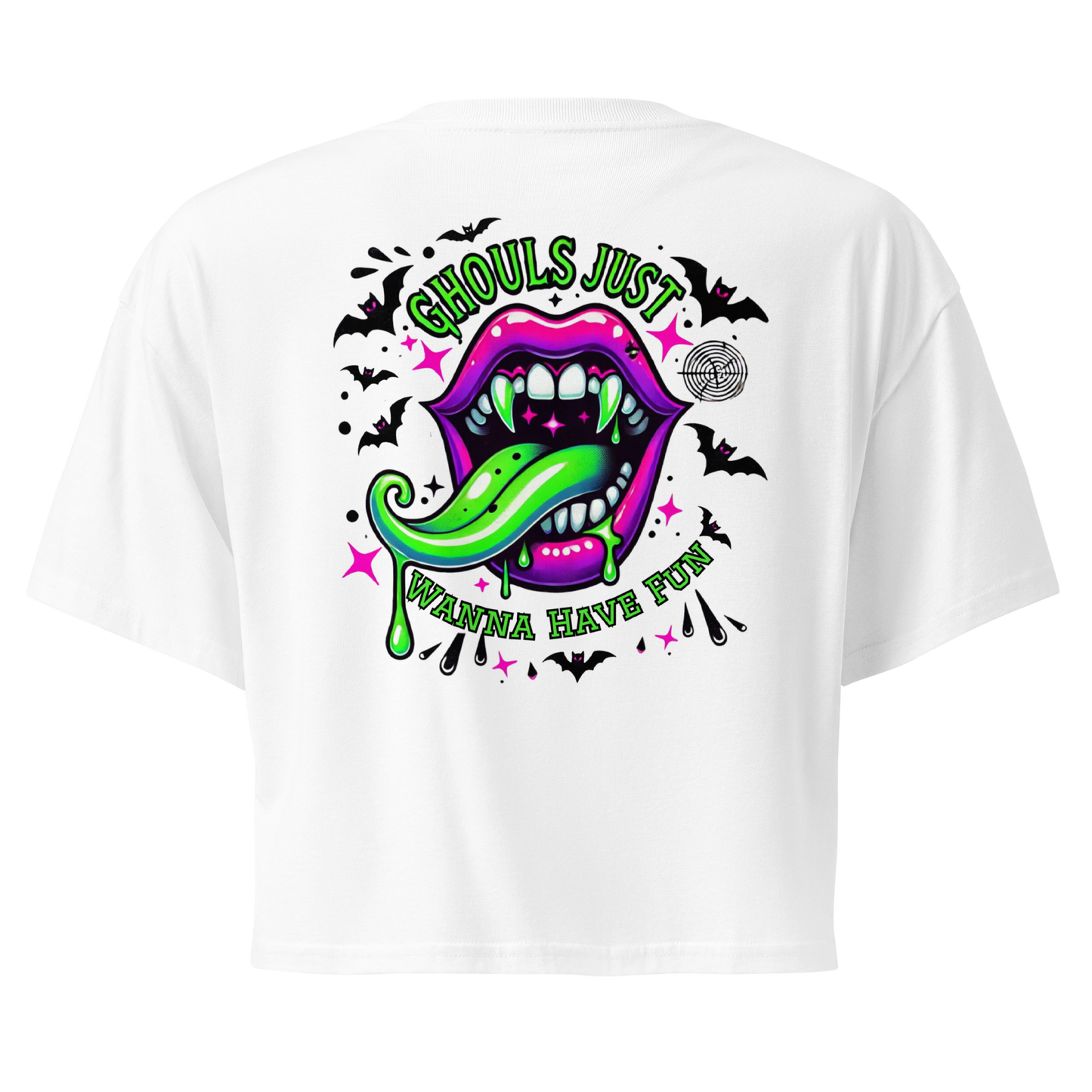 Ghouls Just Wanna Cropped Tee