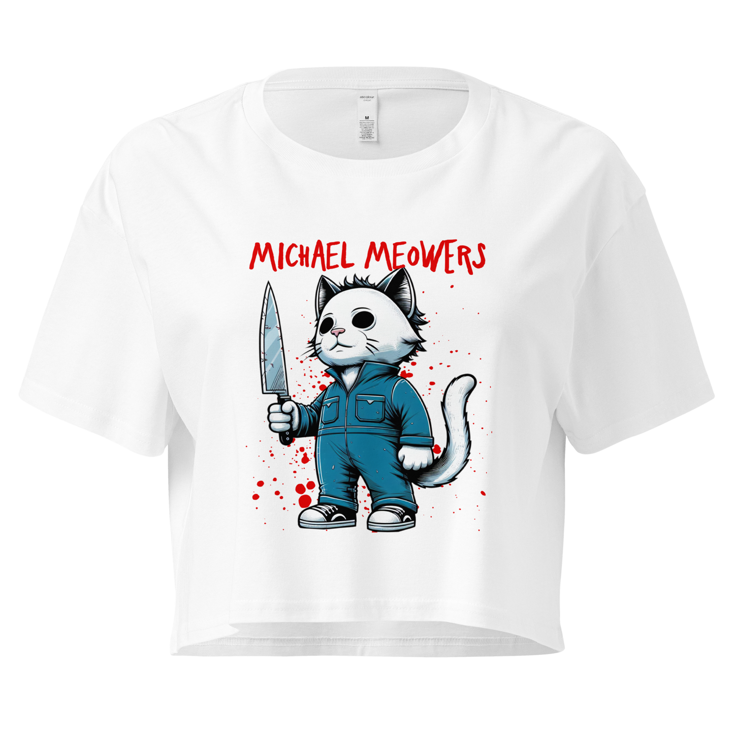 Michael Meowers Cropped Tee