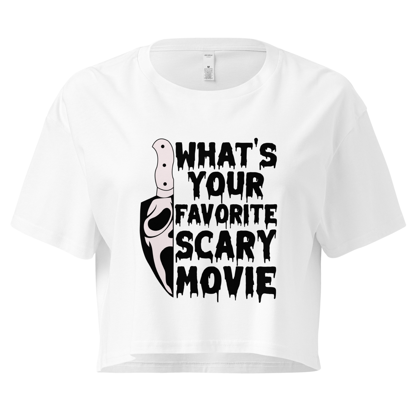 Scary Movie... The Cropped Tee