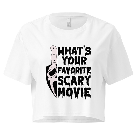 Scary Movie... The Cropped Tee